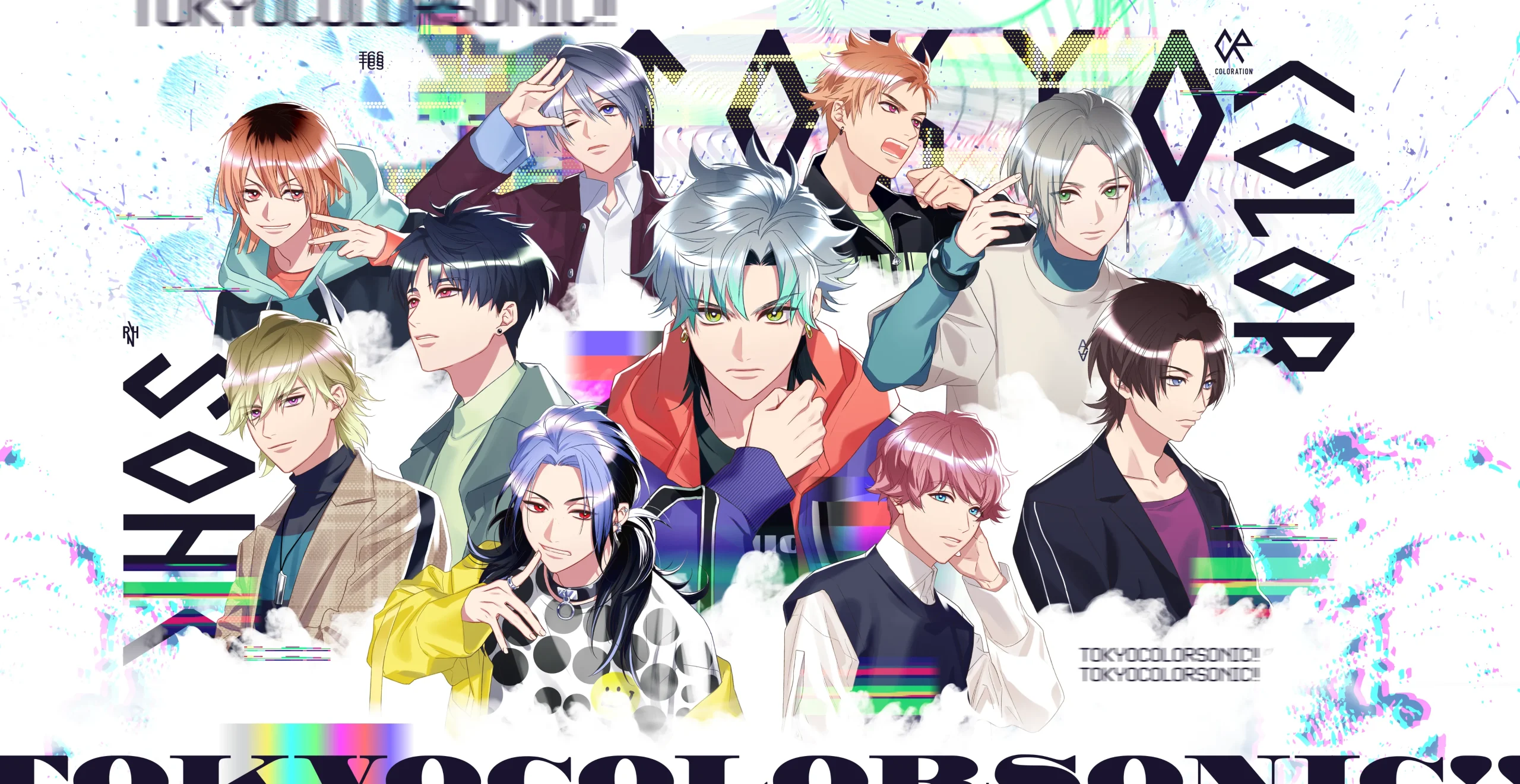 212東京カラーソニック!! キービジュアルデザイン